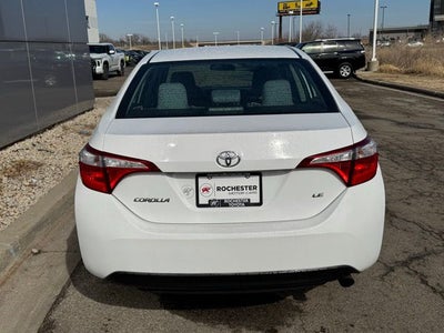 2015 Toyota Corolla LE Plus FWD