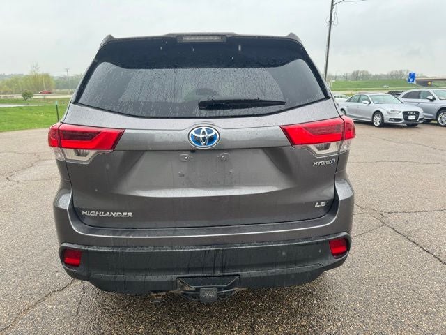 2019 Toyota Highlander Hybrid LE AWD