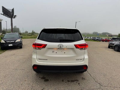 2019 Toyota Highlander XLE AWD