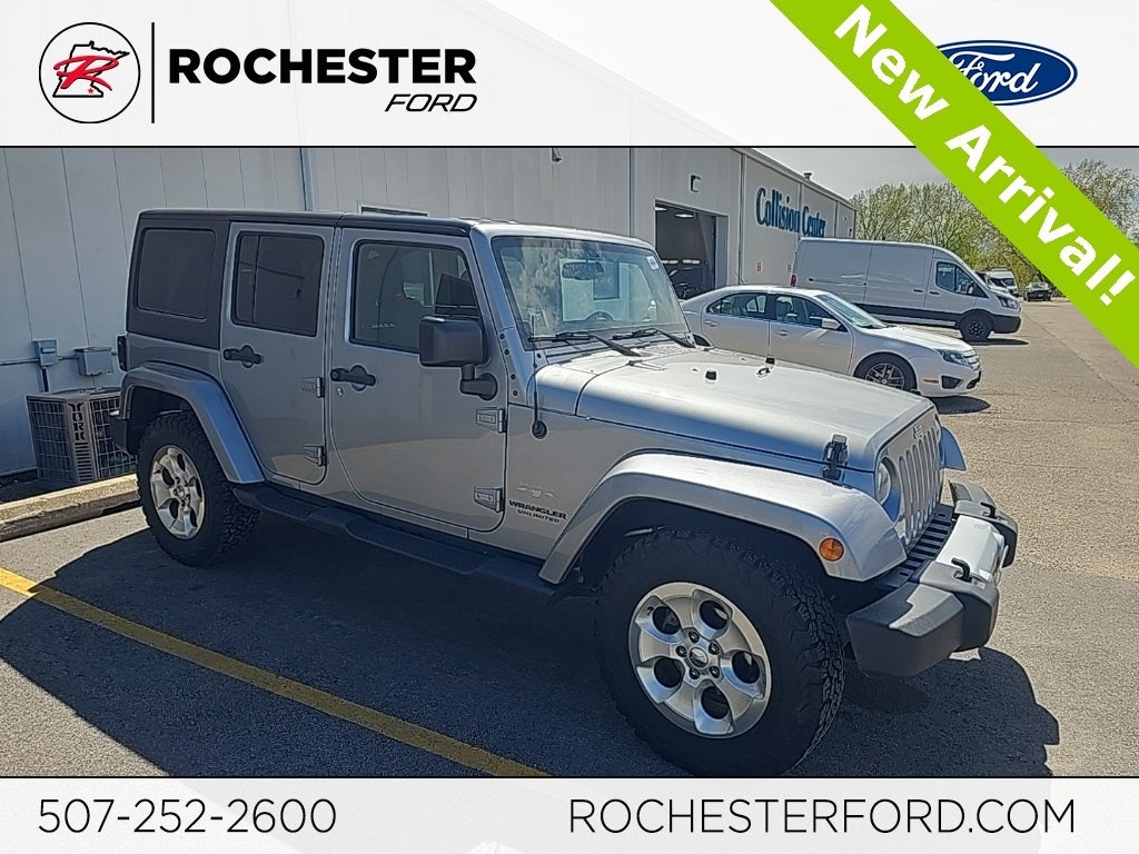 2015 Jeep Wrangler Unlimited Sahara w/ Remote Start + Trailer Tow Package