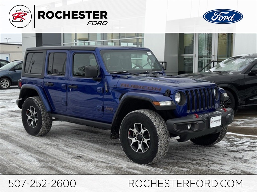 2020 Jeep Wrangler Unlimited Rubicon w/ Heated Steering Wheel + Navigation