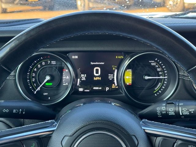 2023 Jeep Wrangler Sahara 4xe w/ Sky Power Roof + Heated Steering Wheel