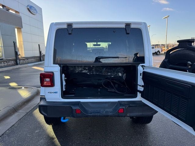 2023 Jeep Wrangler Sahara 4xe w/ Sky Power Roof + Heated Steering Wheel