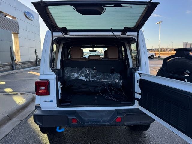 2023 Jeep Wrangler Sahara 4xe w/ Sky Power Roof + Heated Steering Wheel