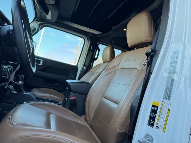 2023 Jeep Wrangler Sahara 4xe w/ Sky Power Roof + Heated Steering Wheel