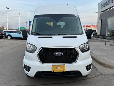 2024 Ford Transit-350 XLT AWD w/ 15 Passenger Seating + Remote Start via For