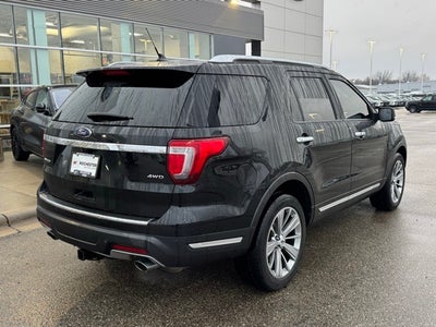 2018 Ford Explorer Limited w/ Heated Steering Wheel + Front 180 Camera