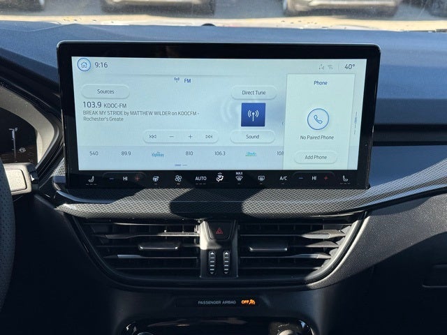 2026 Ford Escape Hybrid ST-Line Select w/Panoramic Moonroof + Adaptive Cruise