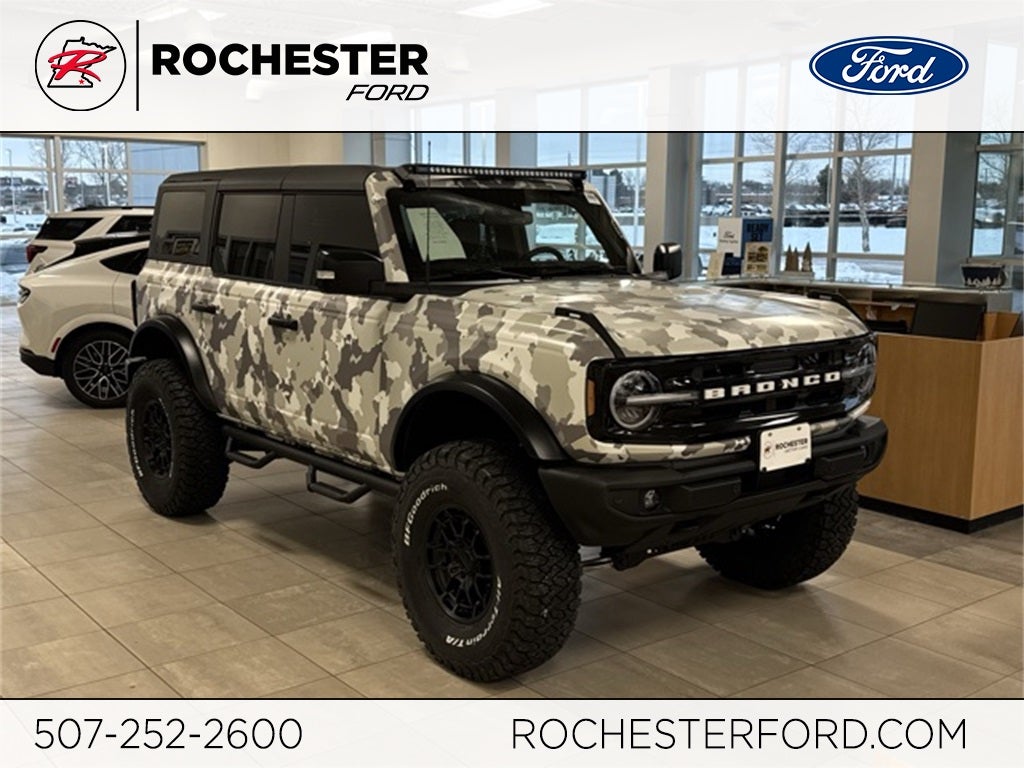 2025 Ford Bronco Outer Banks w/Custom Camo Wrap!