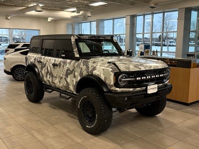 2025 Ford Bronco Outer Banks w/Custom Camo Wrap!