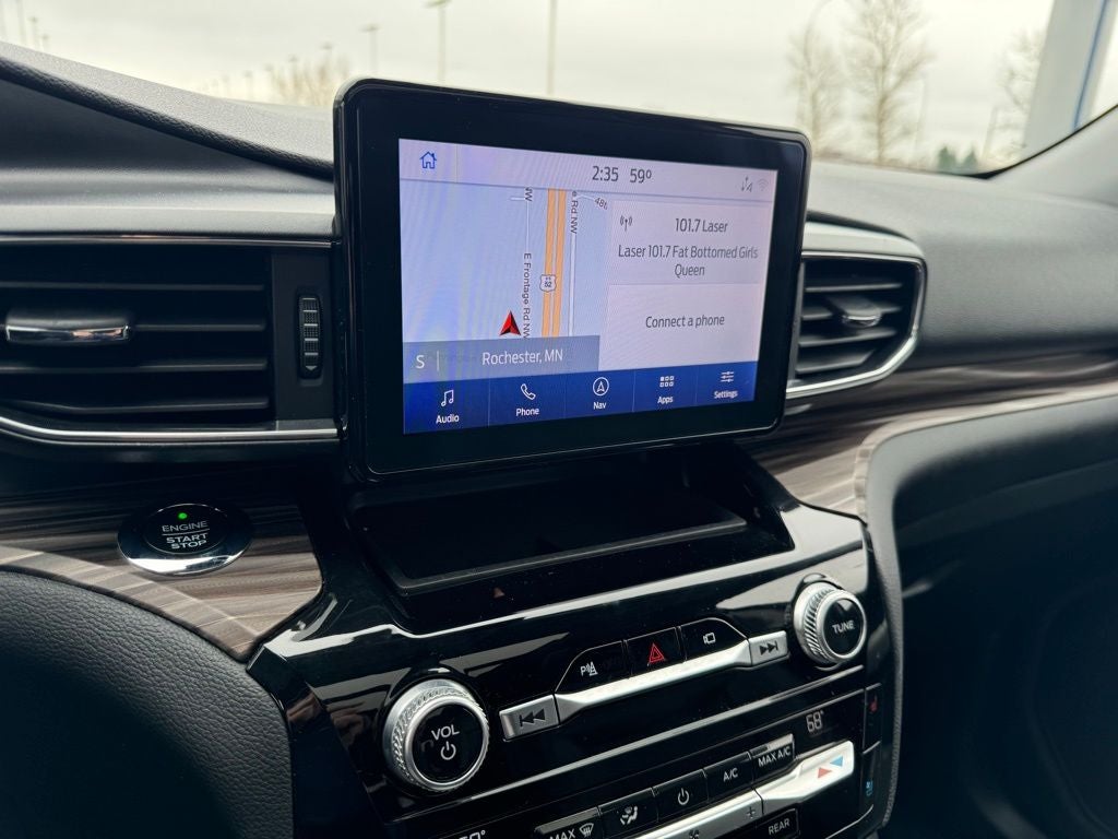 Used 2021 Ford Explorer Limited with VIN 1FMSK8FH6MGA16338 for sale in Rochester, Minnesota