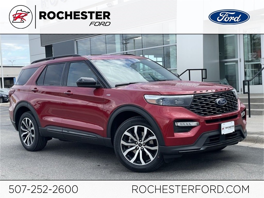 2024 Ford Explorer ST-Line w/Twin Panel Moonroof + Trailer Tow Pkg