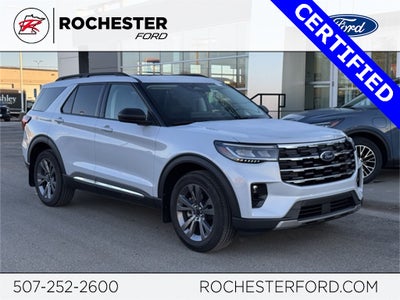 2025 Ford Explorer Active w/ Panoramic Moonroof + Heated Steering Wheel