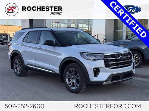 2025 Ford Explorer Active w/ Panoramic Moonroof + Heated Steering Wheel