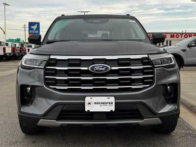 2026 Ford Explorer Active w/Heated Steering Wheel + Glass Roof