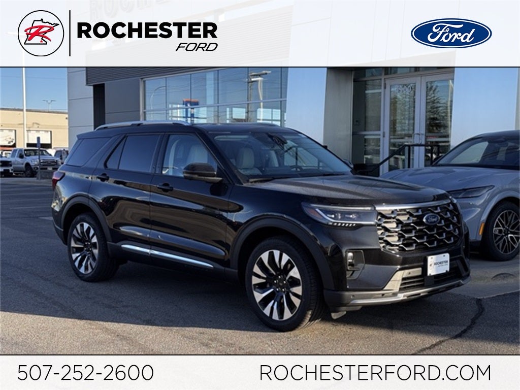 2026 Ford Explorer Platinum w/Glass Roof + Keyless Entry Keypad