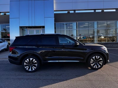 2026 Ford Explorer Platinum w/Glass Roof + Keyless Entry Keypad