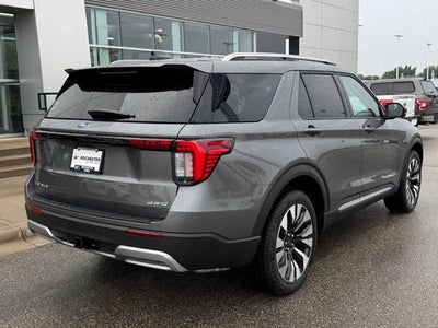 2026 Ford Explorer Platinum w/Fixed Glass Roof + 21" Wheels