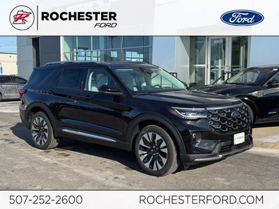 2026 Ford Explorer Platinum w/Glass Roof + Massaging Seats