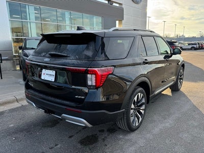 2026 Ford Explorer Platinum w/Fixed Glass Roof + Keyless Entry Keypad