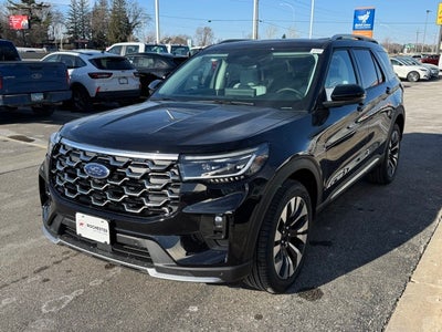 2026 Ford Explorer Platinum w/Glass Roof + Massaging Seats
