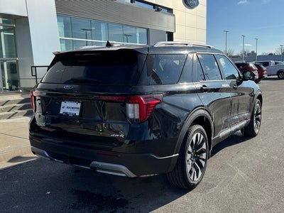 2026 Ford Explorer Platinum w/Glass Roof + Massaging Seats