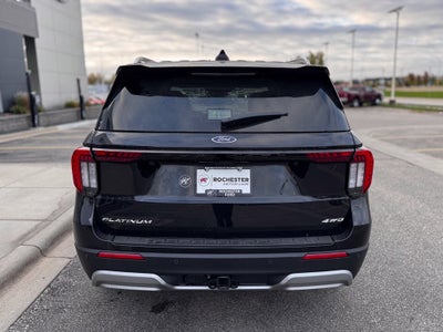 2026 Ford Explorer Platinum w/Glass Roof ++ Lux Leather Pkg