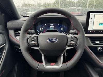 2026 Ford Explorer ST w/Fixed Glass Roof + Massaging Seats