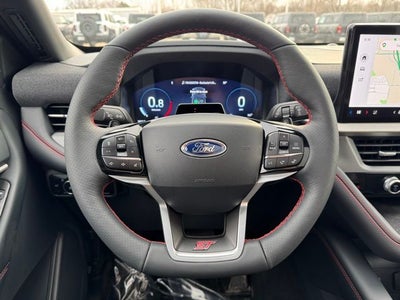 2026 Ford Explorer ST w/Panoramic Glass Roof + Massaging Seats