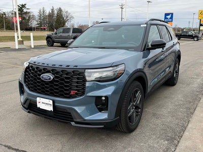 2026 Ford Explorer ST w/Panoramic Glass Roof + Massaging Seats