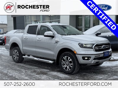 2019 Ford Ranger Lariat w/ Navigation + Trailer Tow Package