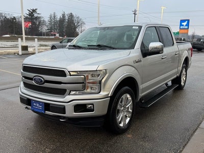 2019 Ford F-150 Platinum w/ Twin Panel Moonroof + Massaging Seats
