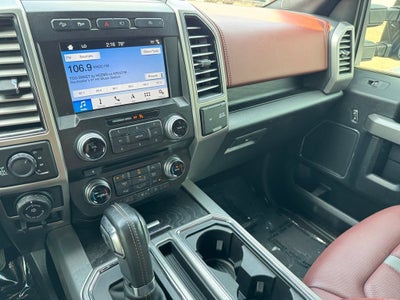 2018 Ford F-150 Platinum w/Max Tow + FX4