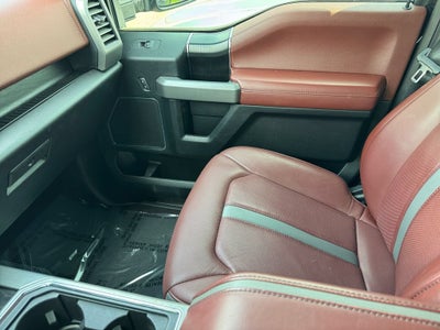 2018 Ford F-150 Platinum w/Max Tow + FX4
