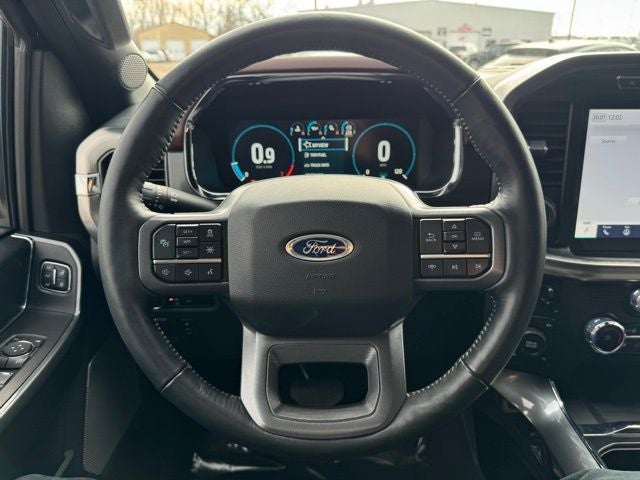 2023 Ford F-150 Lariat w/ Twin Panel Moonroof + Heated Steering Wheel