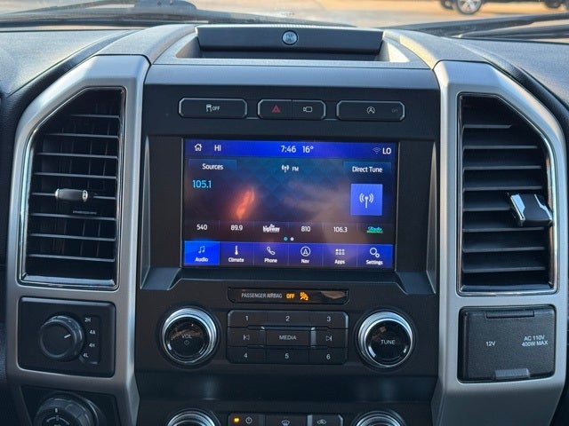 2019 Ford F-150 Lariat w/ Twin Panel Moonroof + 360 Camera