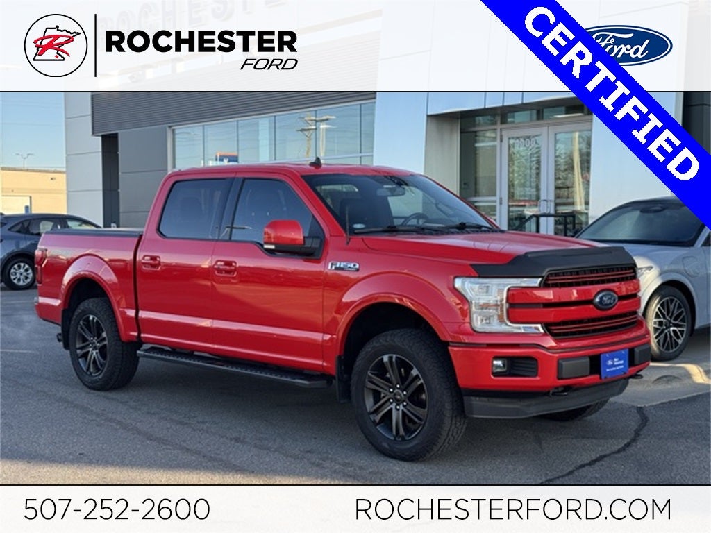 2019 Ford F-150 Lariat w/ Heated Steering Wheel + Tow Package