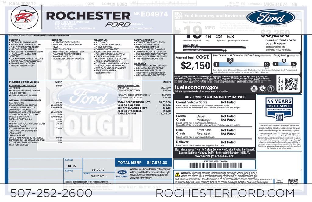 2021 Ford F-150 XL 4x4 SuperCrew 5-1/2 Box's photo
