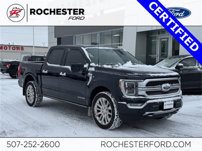 2022 Ford F-150 Limited w/ Twin Panel Moonroof + 360 Camera
