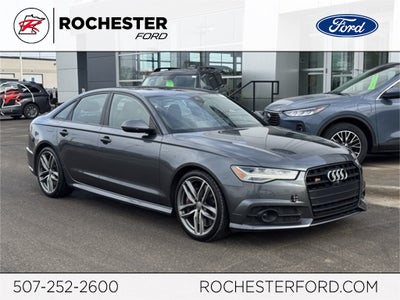 2016 Audi S6 4.0T Prestige Quattro w/ Top View Camera System + Heated Steerin
