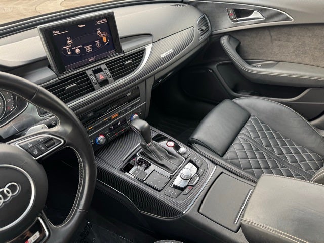 2016 Audi S6 4.0T Prestige Quattro w/ Top View Camera System + Heated Steerin