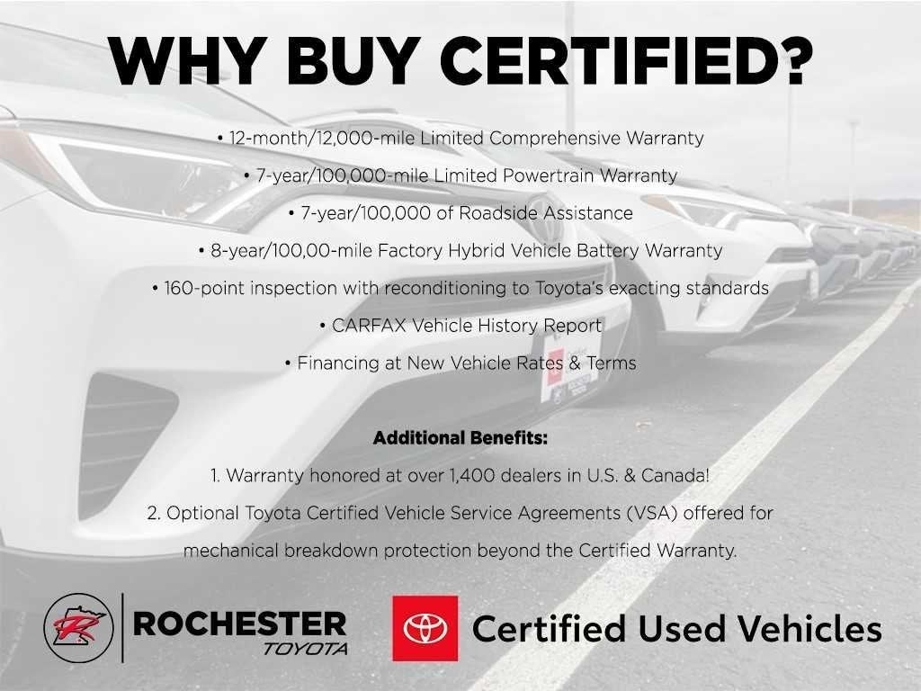 Used 2021 Toyota RAV4 XLE Premium with VIN 2T3A1RFVXMC236540 for sale in Rochester, Minnesota