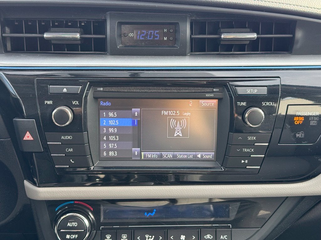 2015 Toyota Corolla LE PRIOR SALVAGE