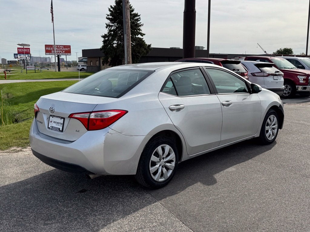 2015 Toyota Corolla LE PRIOR SALVAGE
