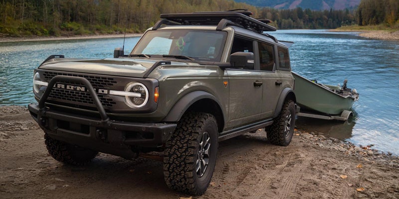 2026 Ford Bronco Towing Small Boat | Rochester, MN
