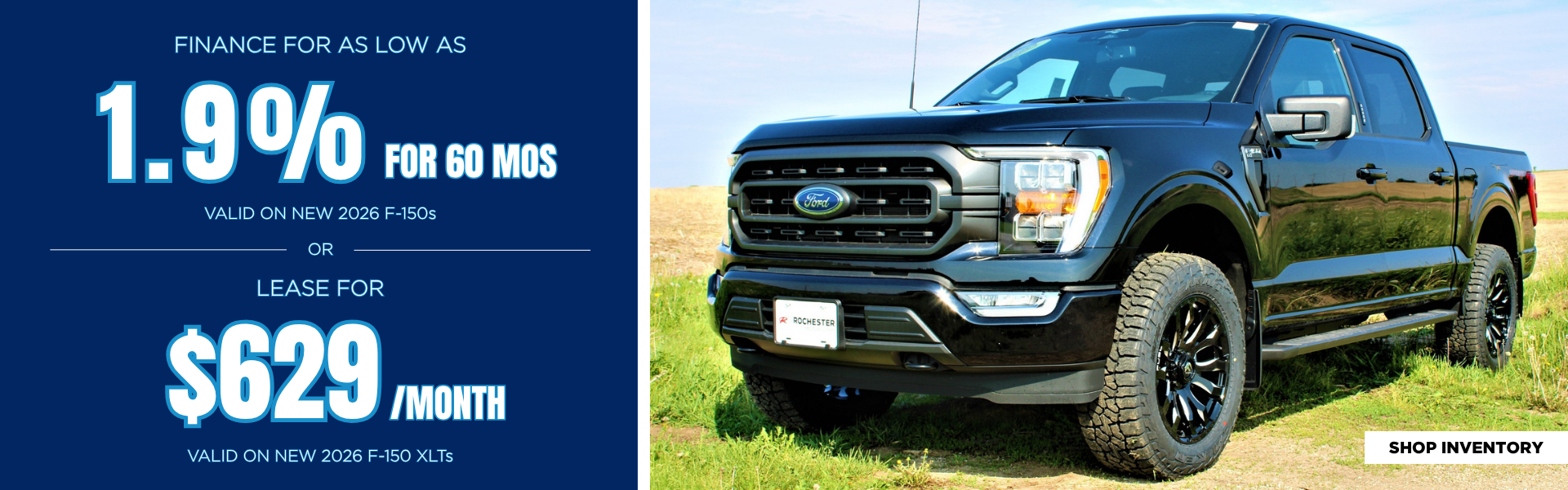 Rochester Ford Fall Financing F-150
