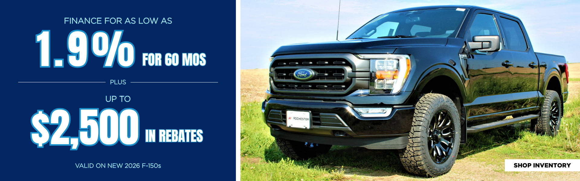 Rochester Ford Fall Financing F-150