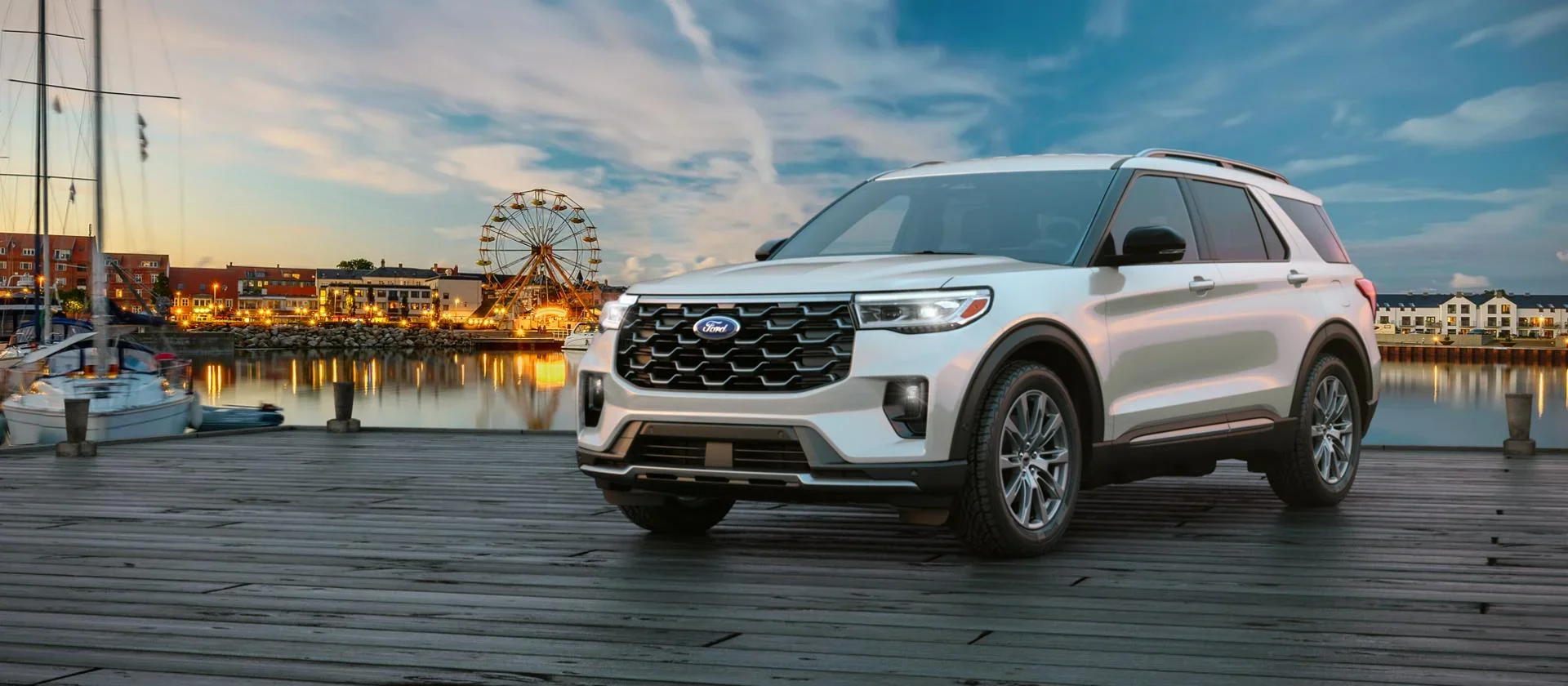 2026 Silver Ford Explorer