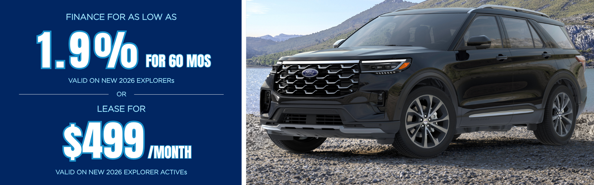 Rochester Ford Fall Financing Explorer