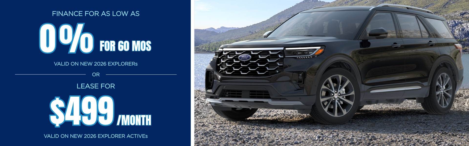 Rochester Ford Fall Financing Explorer